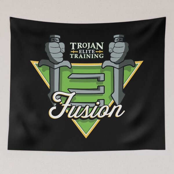 Item preview, TET (Trojan Elite Training) Shield Logo designed and sold by mohawkcrew.