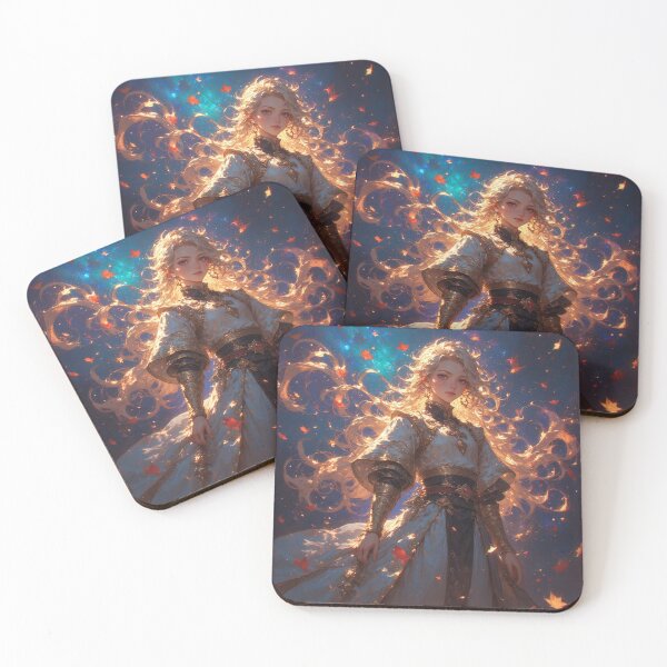 Item preview, Ember Queen iPhone 17 Case – Dark Fantasy Anime Girl with Glowing Hair & Cosmic Flame Art designed and sold by AIARCZ.