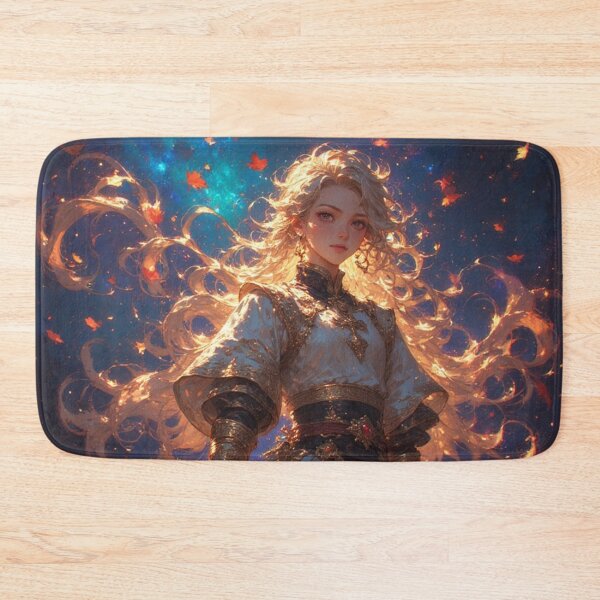 Item preview, Ember Queen iPhone 17 Case – Dark Fantasy Anime Girl with Glowing Hair & Cosmic Flame Art designed and sold by AIARCZ.