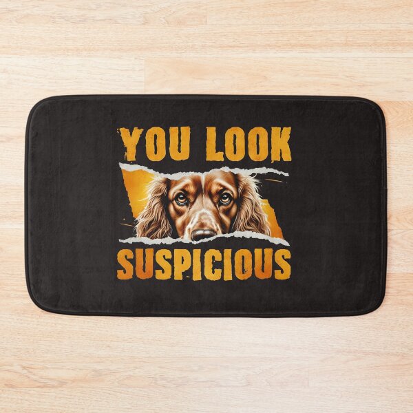 Item preview, You Look Suspicious Cocker Spaniel Funny Dog Design | Cute Pet Humor for Dog Lovers designed and sold by WHDProduction45.