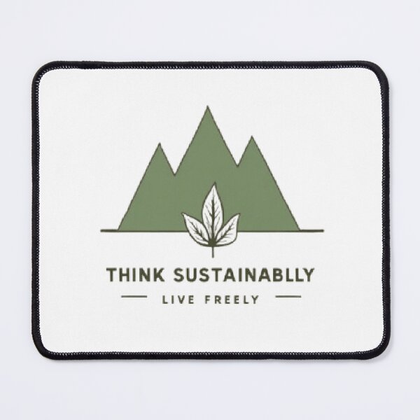 Item preview, Think Sustainably – Live Freely | Eco-Inspired German T-Shirt designed and sold by Artaprintly.