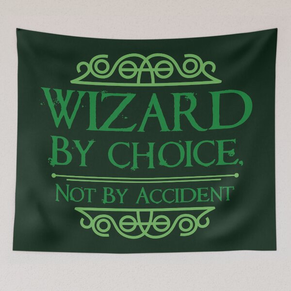 Item preview,  Wizard By choice, Not By Accident Magic Lover Gift designed and sold by Plant On Demand.