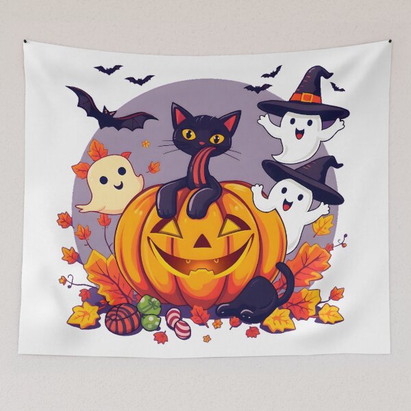 Item preview, Halloween graphic art designed and sold by Art Crea Nova.