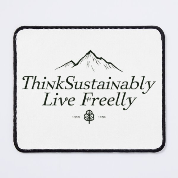 Item preview, Think Sustainably – Live Freely | Eco-Inspired German T-Shirt designed and sold by Artaprintly.