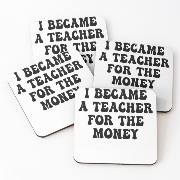 Item preview, Funny Groovy I Became A Teacher For The Money White Lie Party designed and sold by ‪Anas Talbi‬‏.