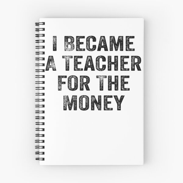 Item preview, Funny Retro I Became A Teacher For The Money And Fame White Lie Party designed and sold by ‪Anas Talbi‬‏.