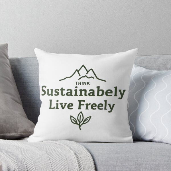 Item preview, Think Sustainably – Live Freely | Eco-Inspired German T-Shirt designed and sold by Artaprintly.