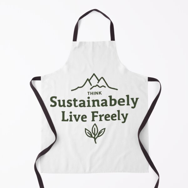 Item preview, Think Sustainably – Live Freely | Eco-Inspired German T-Shirt designed and sold by Artaprintly.