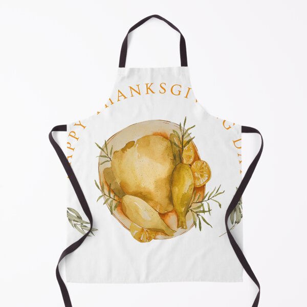 Item preview, Happy Thanksgiving Roasted Turkey Dinner Watercolor Sticker designed and sold by TheRosyCanvas.