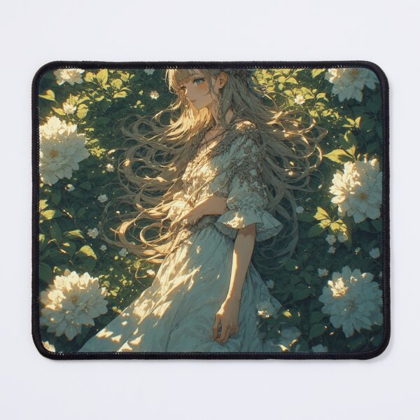 Item preview, Ethereal Anime Girl Floral Aesthetic | Soft Glow iPhone 17 Case designed and sold by AIARCZ.