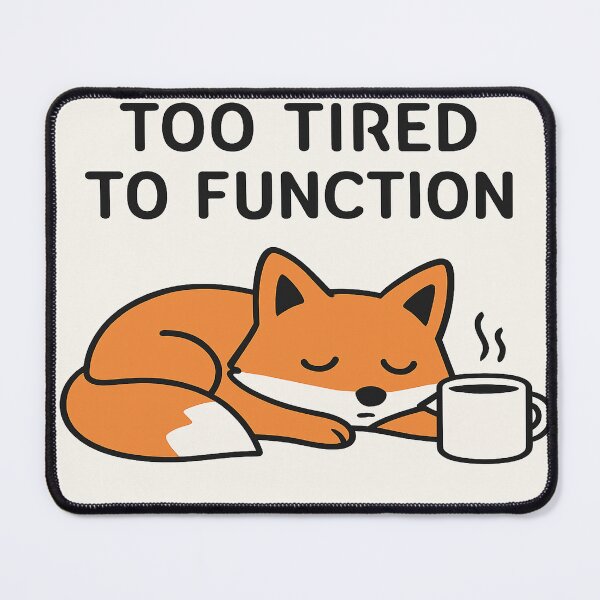 Item preview, Lazy Fox.For days when the energy just doesn't exist. designed and sold by Mirkoniart.