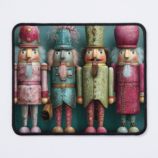 Item preview, The Nutcracker Parade - S11 - Nutcracker - Puzzle - Clocks - Bath Mat designed and sold by EM-AIART.