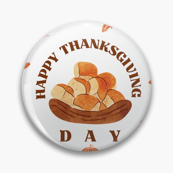 Item preview, Watercolor Thanksgiving Dinner Rolls Sticker - Basket of Bread Foodie Art designed and sold by TheRosyCanvas.