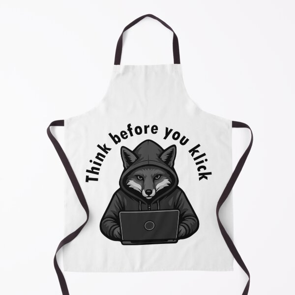 Item preview, Think before you click - Cyber Security designed and sold by HandicraftArt.