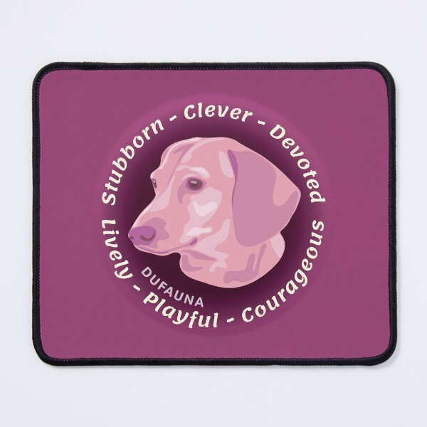 Item preview, Pink Beloved Dachshund Personality designed and sold by DuFauna.