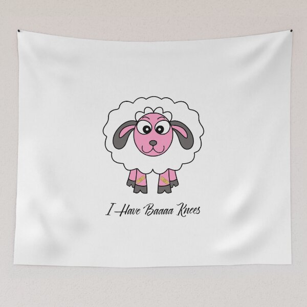 Item preview, Bad Knees Funny Saying designed and sold by Sartoris Art.