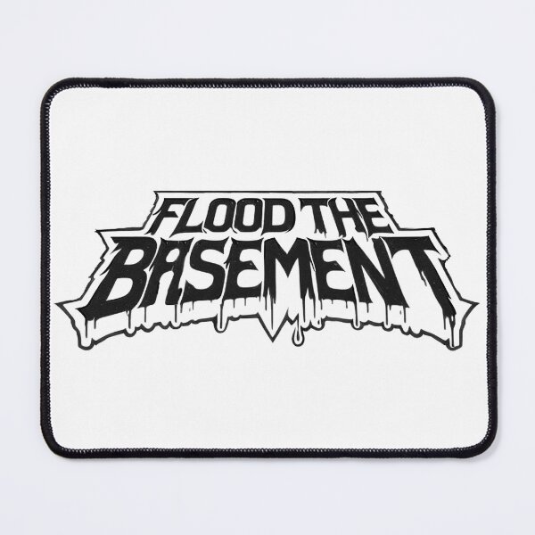 Item preview, Flood the basement black logo designed and sold by FTB-band.