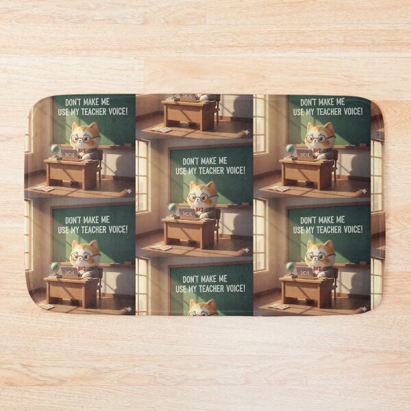 Item preview, Don't make me use my 'teacher voice'! designed and sold by Gatosa.