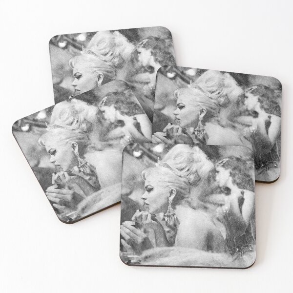 Item preview, Backstage Sparkle – The Art of Glamour - V7 - PENCIL SKETCH STYLE designed and sold by WheelieGdArt.