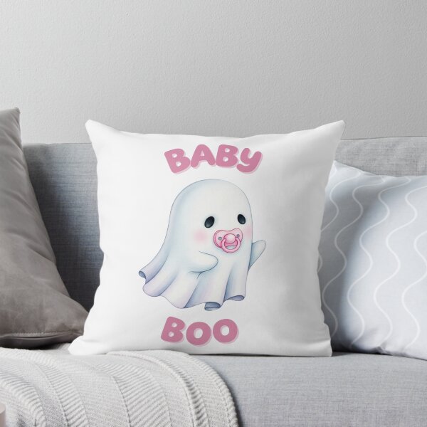 Item preview, Baby Boo – Cute Soft Ghost with Pacifier designed and sold by ChibiNekoSpace.