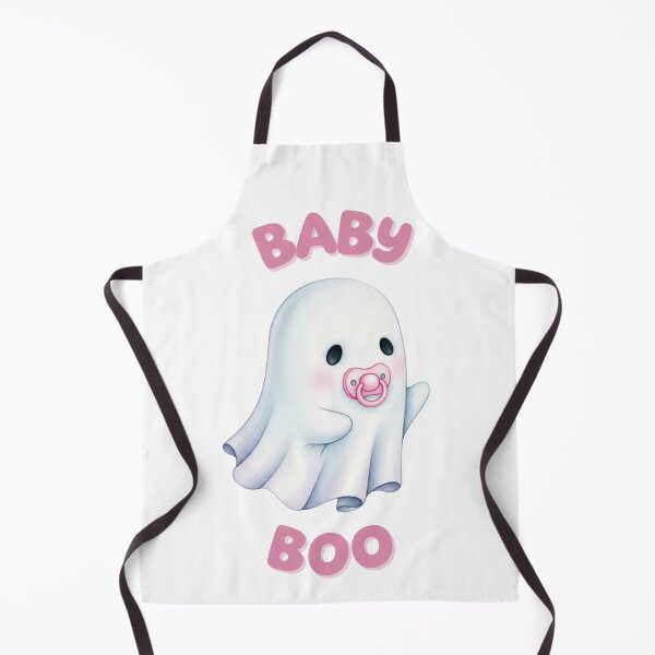 Item preview, Baby Boo – Cute Soft Ghost with Pacifier designed and sold by ChibiNekoSpace.