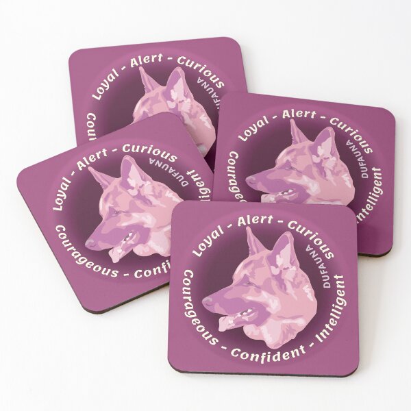 Item preview, Pink Beloved German Shepherd Personality designed and sold by DuFauna.