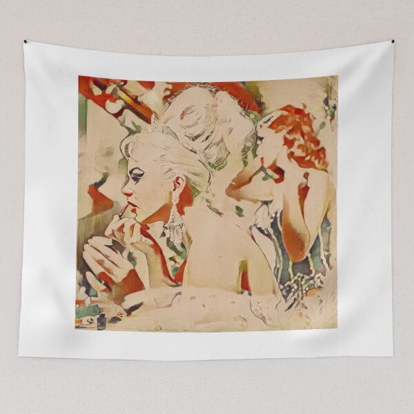 Item preview, Backstage Sparkle – The Art of Glamour - V9 - UKIYOE STYLE designed and sold by WheelieGdArt.