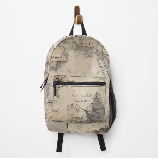 Item preview, Adventure Treasure Map – Nautical Explorer Art designed and sold by WildPawPrint.
