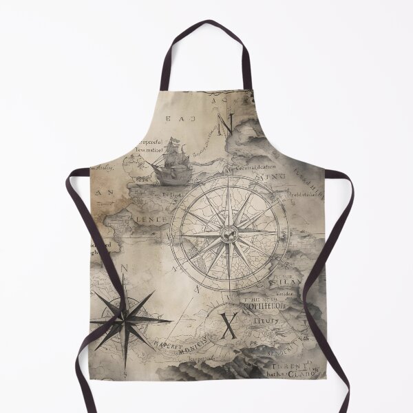 Item preview, Adventure Treasure Map – Nautical Explorer Art designed and sold by WildPawPrint.