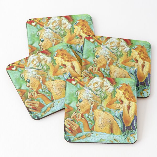 Item preview, Backstage Sparkle – The Art of Glamour - V10 - VAN GOGH STYLE designed and sold by WheelieGdArt.
