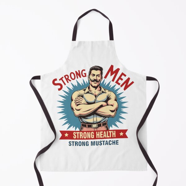 Item preview, Vintage Strongman with Mustache for Men’s Health designed and sold by AlmaMoArt.