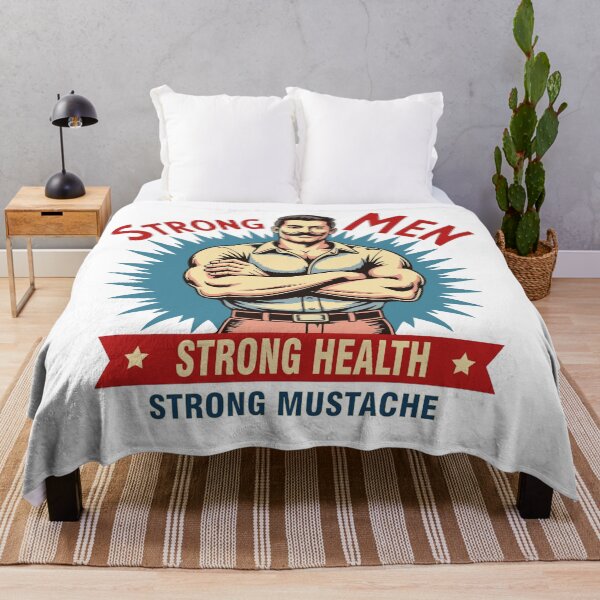 Item preview, Vintage Strongman with Mustache for Men’s Health designed and sold by AlmaMoArt.
