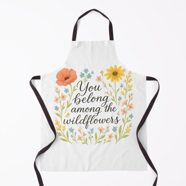Item preview, You Belong Among the Wildflowers – Botanical Cottagecore Quote Design designed and sold by Zippitydodads.