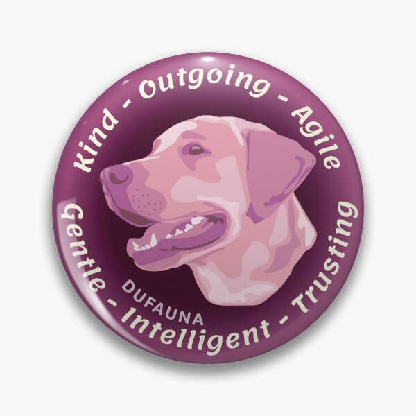 Item preview, Pink Beloved Labrador Personality designed and sold by DuFauna.