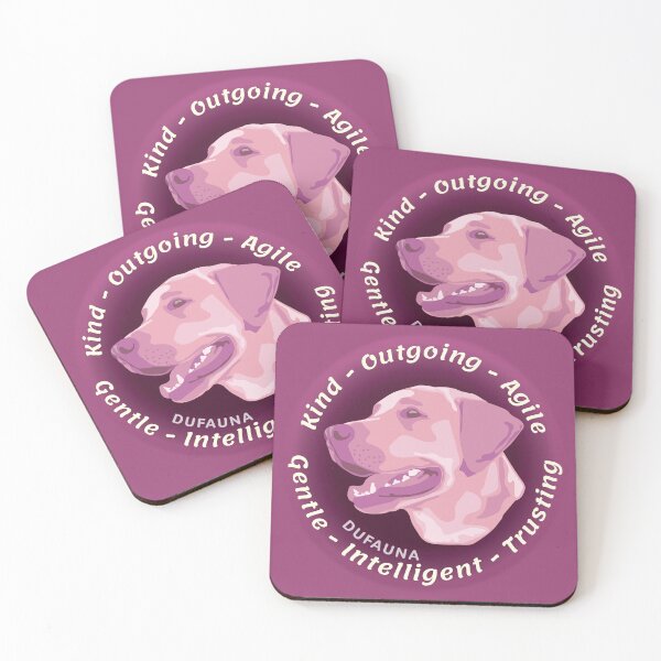 Item preview, Pink Beloved Labrador Personality designed and sold by DuFauna.