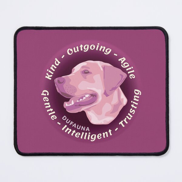 Item preview, Pink Beloved Labrador Personality designed and sold by DuFauna.