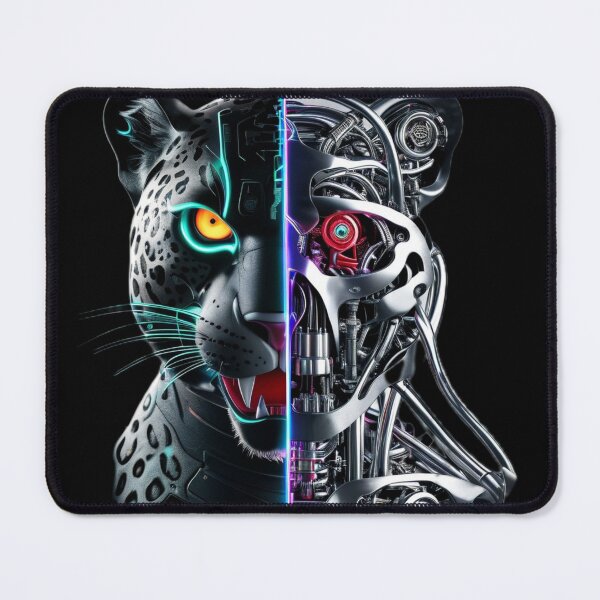 Item preview, Cheetah | Half Robotic Futuristic Wild Cat Design designed and sold by Naturalite19.