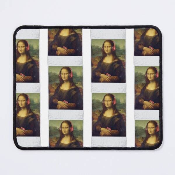 Item preview, Classic Art Remix: Mona Lisa's Modern Playlist designed and sold by TheTechnoCanvas.