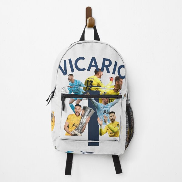 Item preview, Vicario #1 Spurs Goalkeeper Fan Art | Dynamic Surround Design | Blue & White Football Print designed and sold by Kings Clothing.