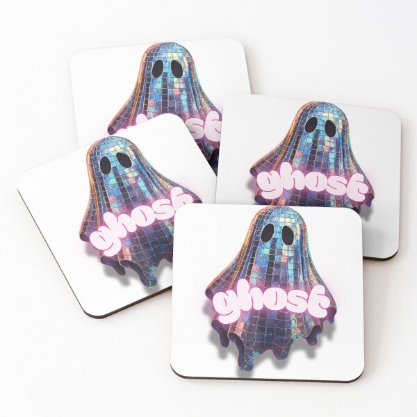 Item preview, Disco Ball Ghost Retro Vaporwave Art | Shiny Mirror Ghost Aesthetic Design designed and sold by asudesign.