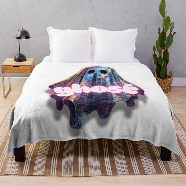Item preview, Disco Ball Ghost Retro Vaporwave Art | Shiny Mirror Ghost Aesthetic Design designed and sold by asudesign.