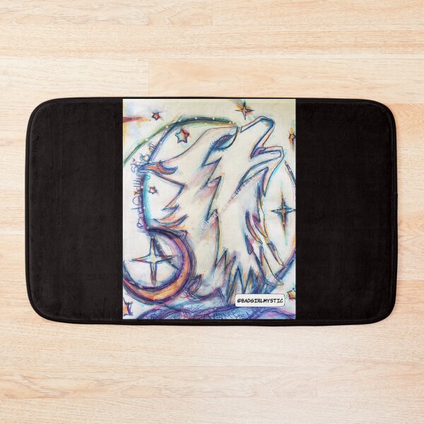 Item preview, Cosmic Aware Wolf  designed and sold by BadGirlMystic.