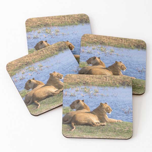 Item preview, Mother and Daughter Lionesses designed and sold by Kay Brewer.