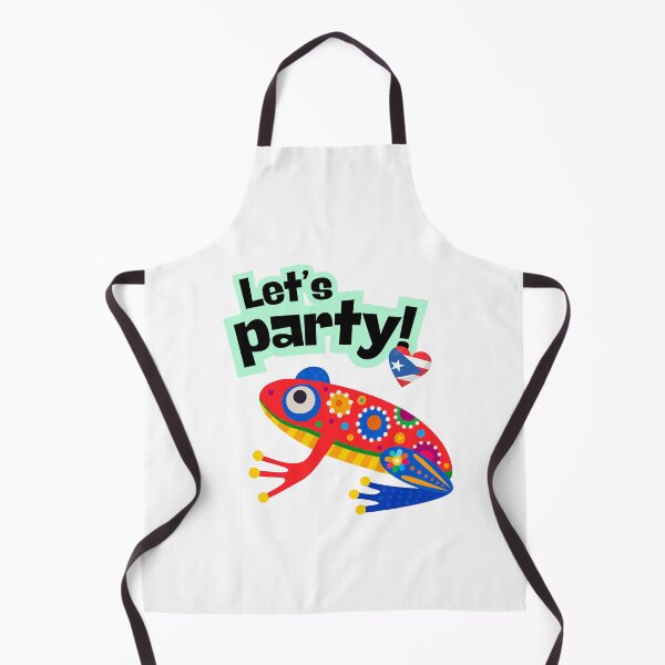Item preview, Let’s Party Puerto Rico Coquí Frog Art designed and sold by Carmen Gomez.