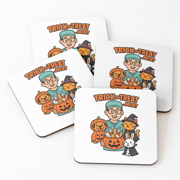 Item preview, Trick or Treatment – Vet’s Halloween Design  designed and sold by Bettybee00.