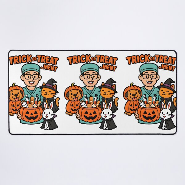 Item preview, Trick or Treatment – Vet’s Halloween Design designed and sold by Bettybee00.