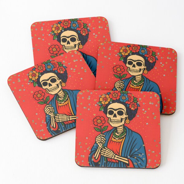 Item preview, Mexican Halloween Skeleton Graphic Art designed and sold by Art Crea Nova.
