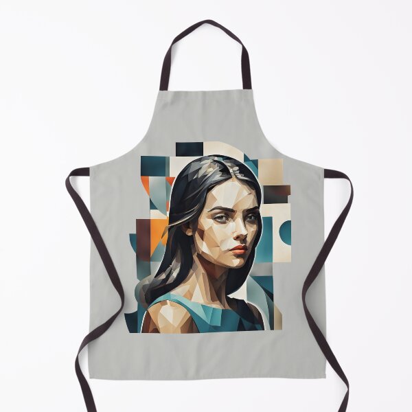 Item preview, Girl in the style of cubism designed and sold by PrintLabStudio.
