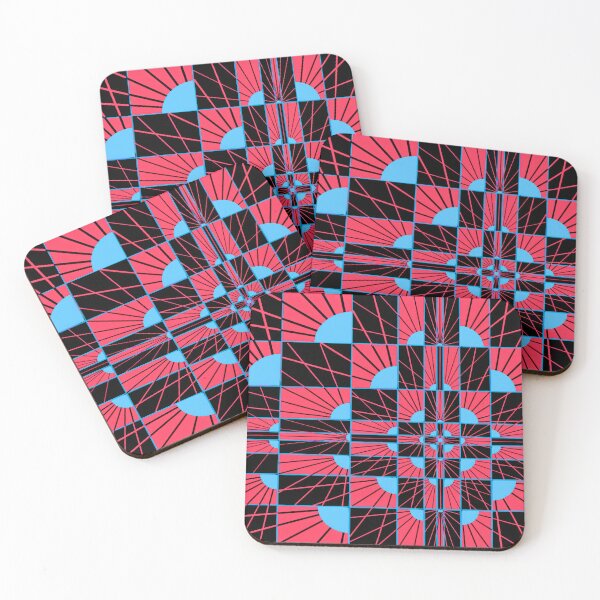 Item preview, Radiality - Carmine, Fine Art designs, abstract designed and sold by Lycanth.