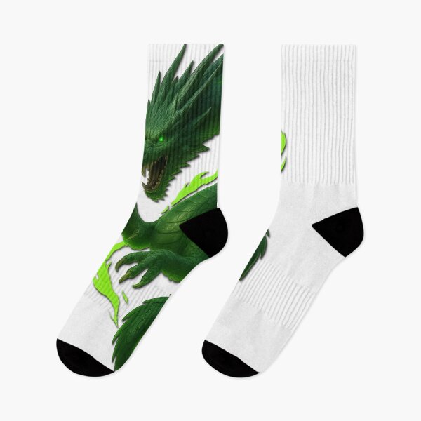 Item preview, Green Dragon Spirit – Realistic 3D Mythical Dragon with Glowing Energy designed and sold by FORYOUOFFICIAL.